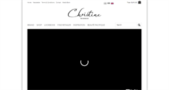 Desktop Screenshot of christineheadwear.com