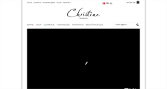 Desktop Screenshot of da.christineheadwear.com